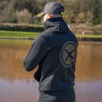 Matrix Black Stealth Zip Hoodies